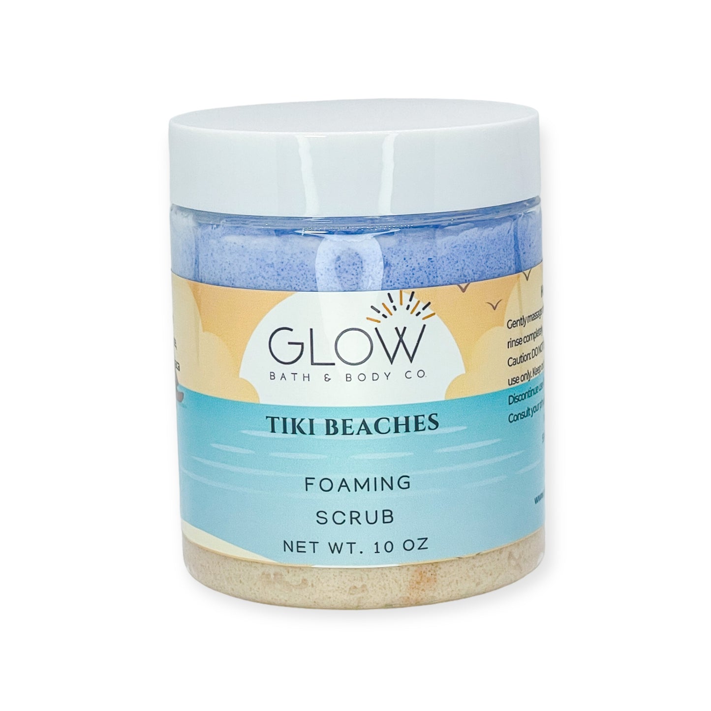 Tiki Beaches Foaming Scrub