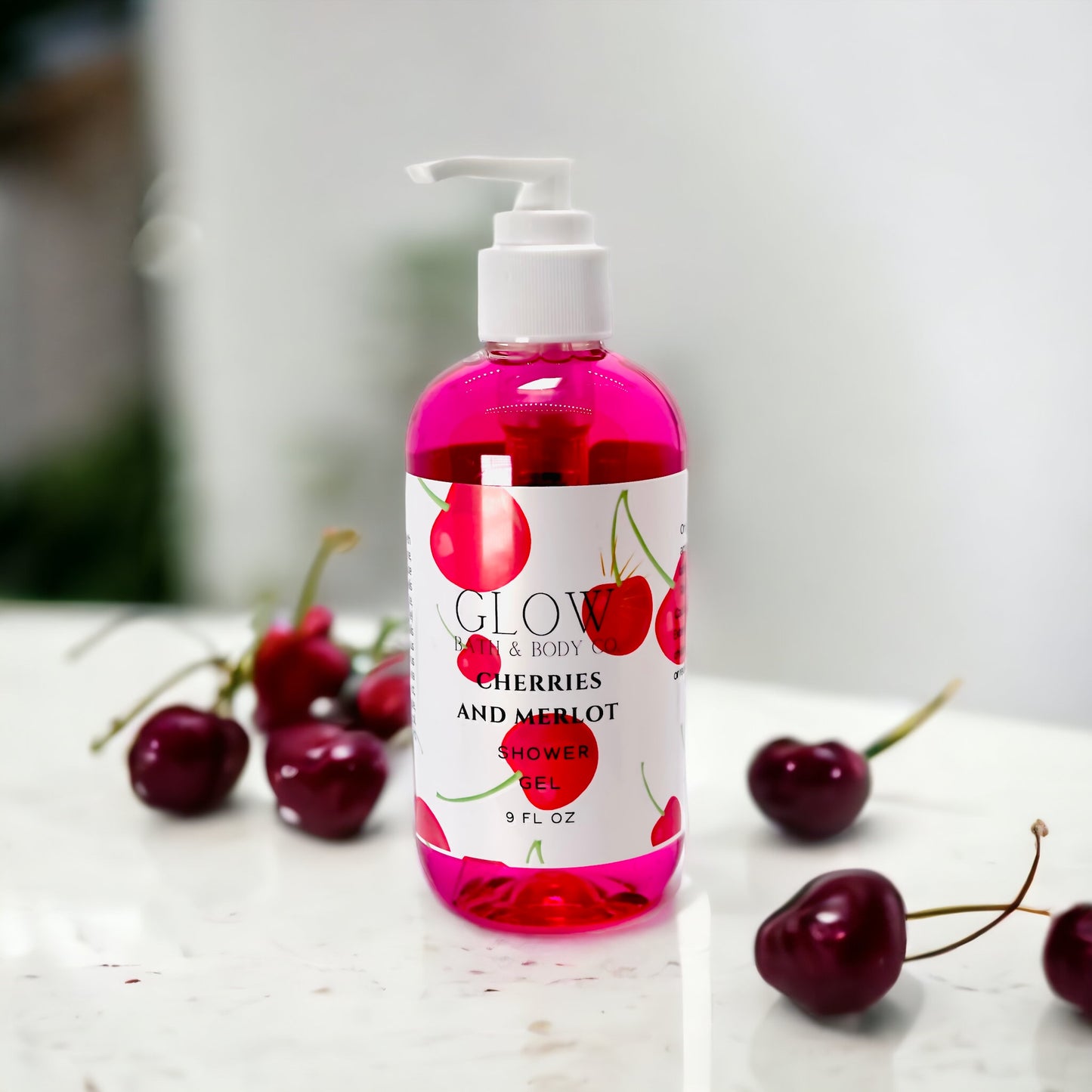 Cherries and Merlot Shower Gel