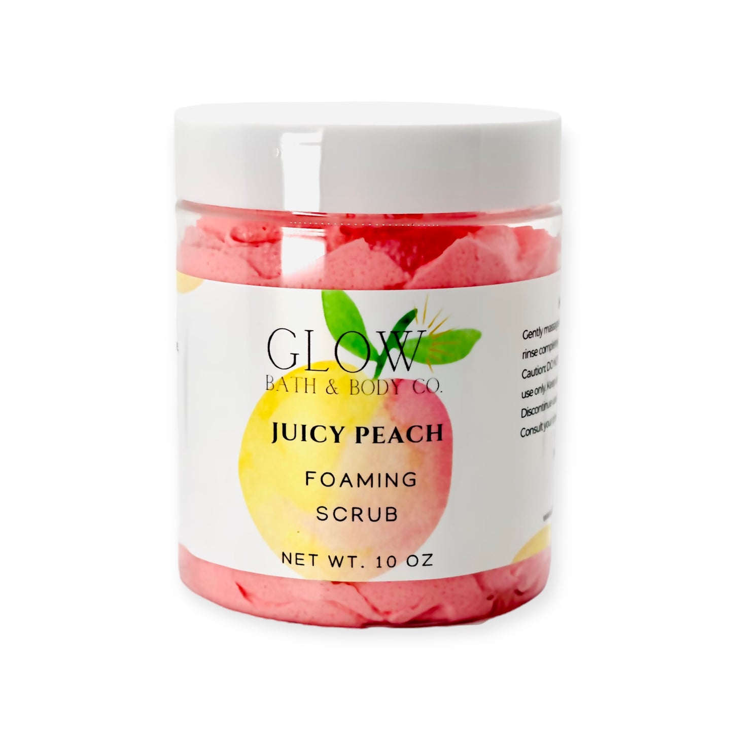 Juicy Peach Foaming Scrub