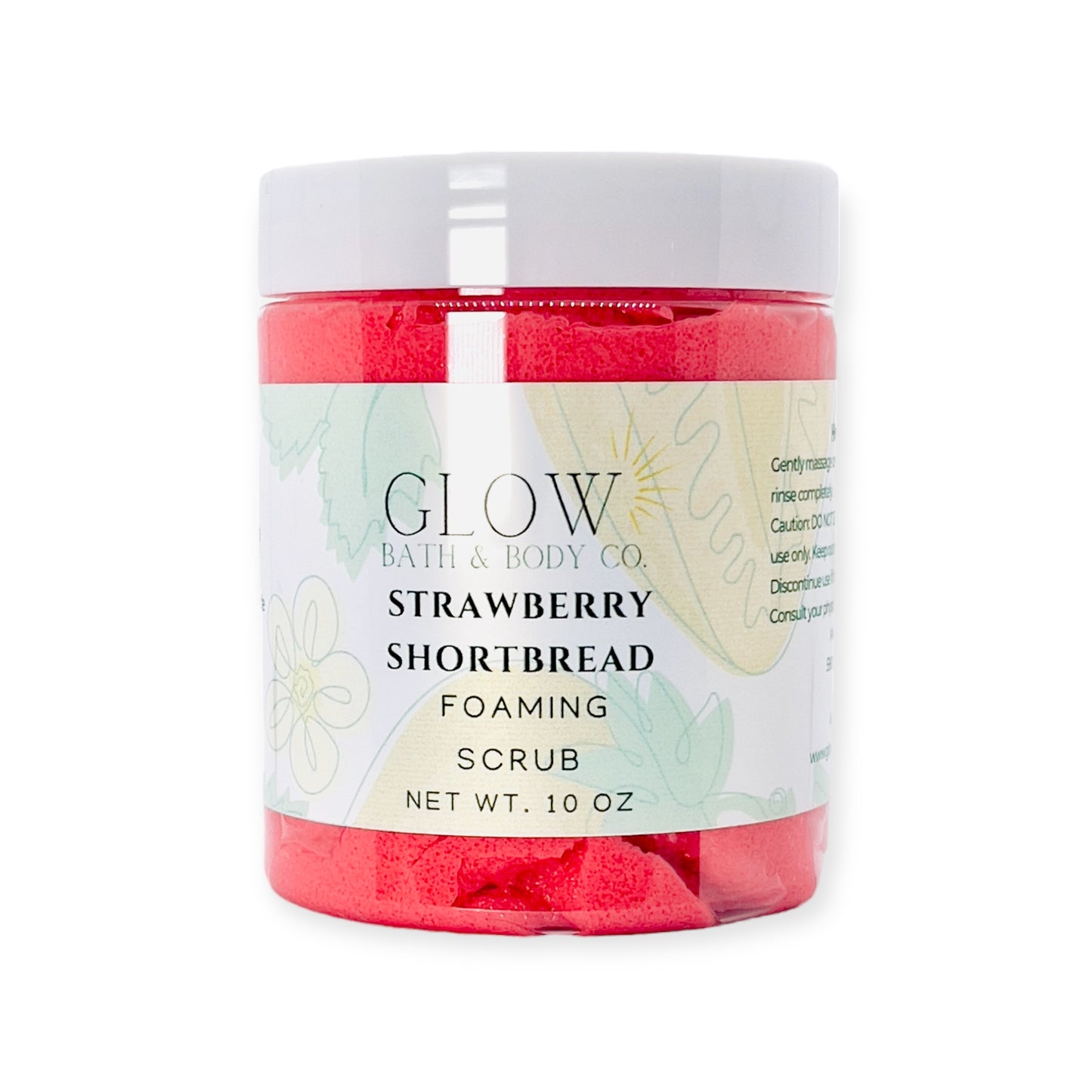 Strawberry Shortbread Foaming Scrub