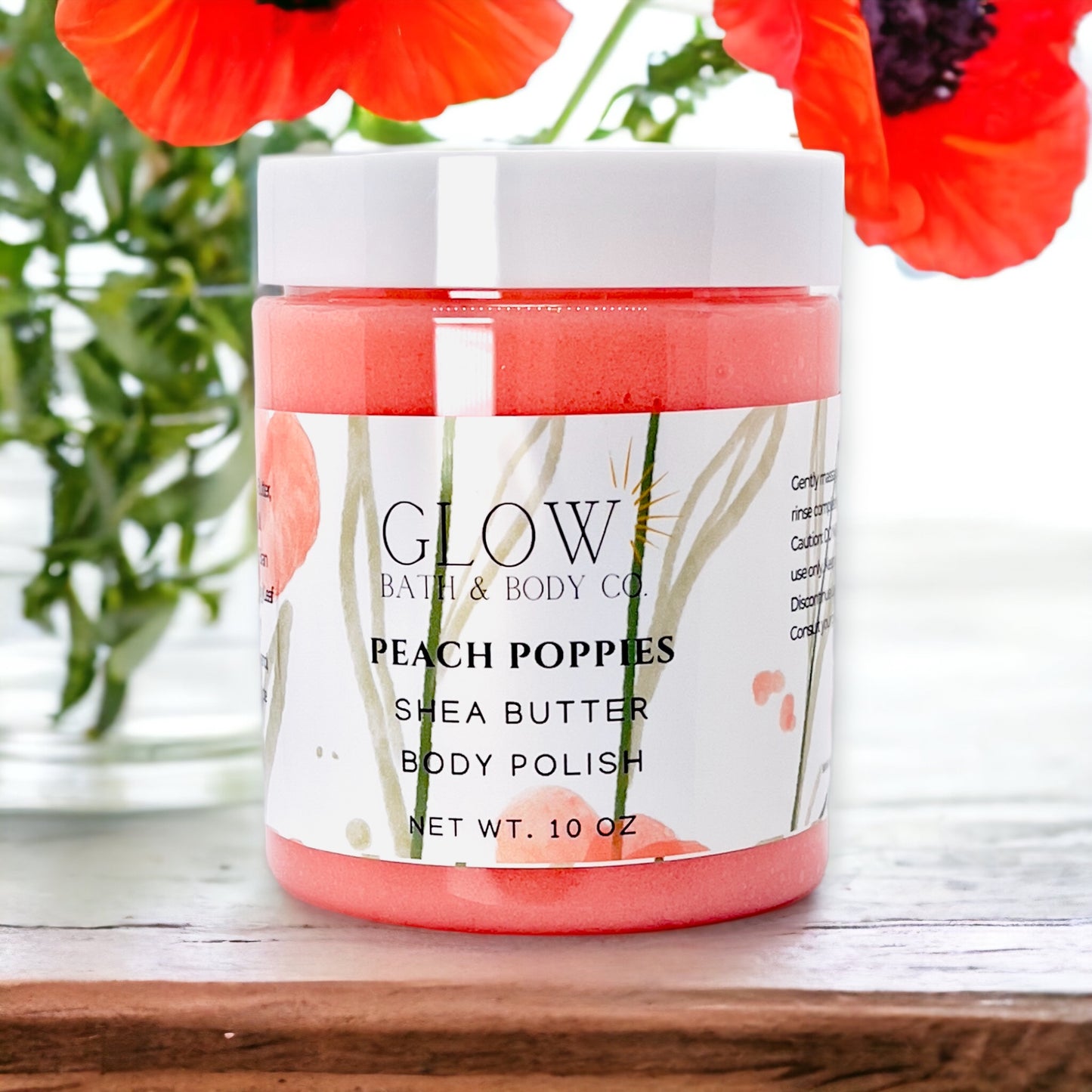 Peach Poppies Body Polish