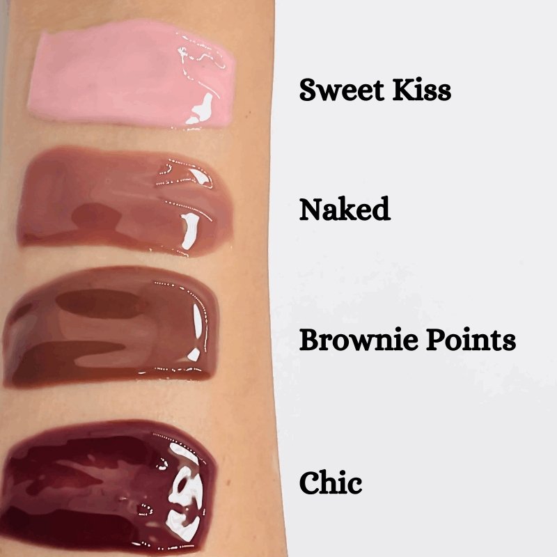 Brownie Points Lip Gloss Color - GlowBathandBodyCo