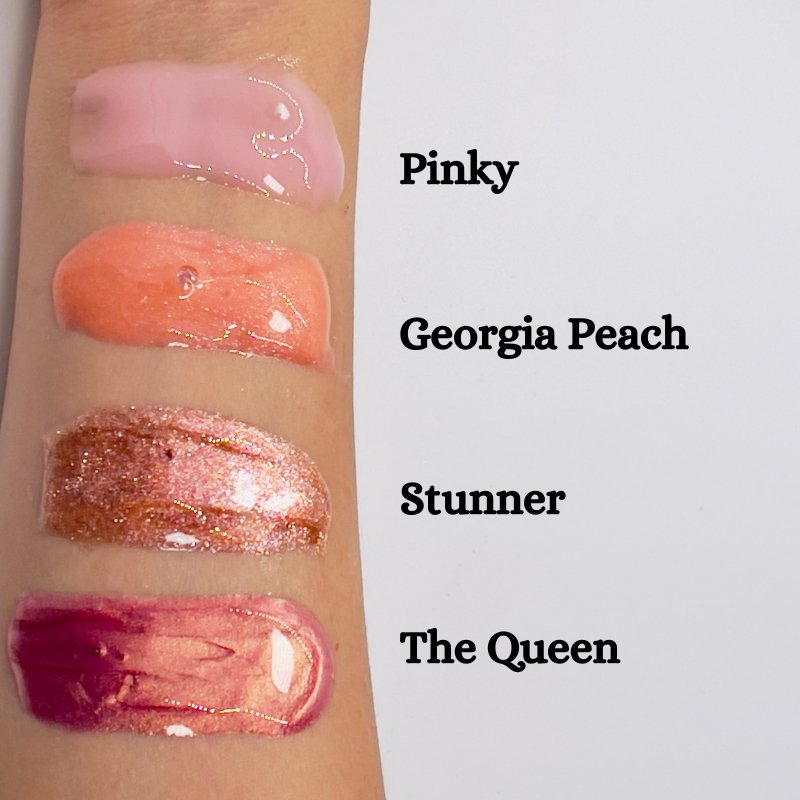 "Georgia Peach" Lip Gloss - GlowBathandBodyCo